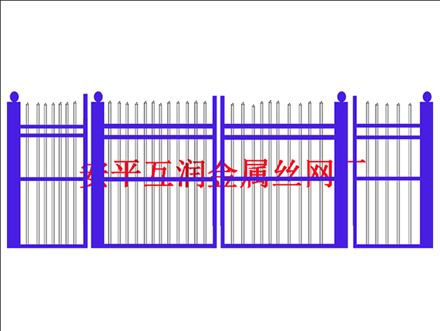 锌钢护栏大门